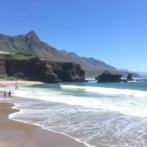 Arica in Chile which is popular with its chill beach and strong wavers for surfing.